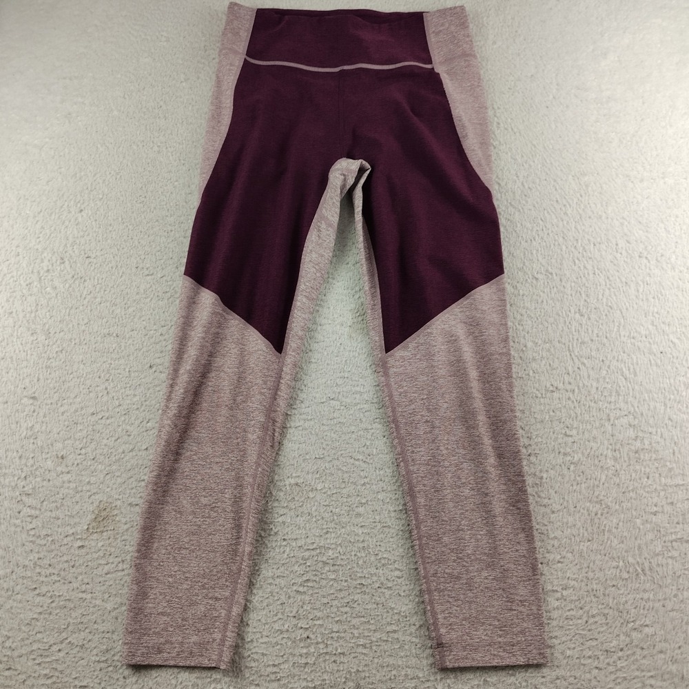 Outdoor Voices Techsweat Leggings Size Medium Purple Colorblock